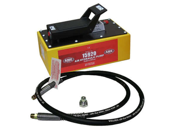 AME 15930C - 5 Quart Hydraulic Air Pump with Hydraulic Hose & Coupler