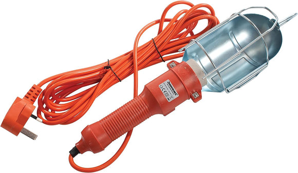 Silverline Mains Work Light 60w (UK Plug)