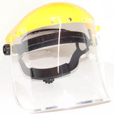 Industrial Clear Wide Visor Safety Face Shield and Brow guard